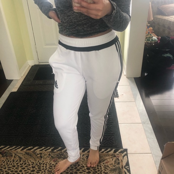 Adidas originals white track pants - Picture 3 of 5